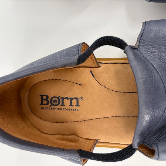 Born Cove Modern Women's Leather Sandals Blue Size US 10M - Picture 6 of 12